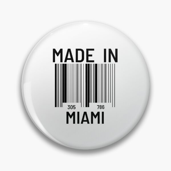 Item preview, MADE IN MIAMI BARCODE designed and sold by unclejab.