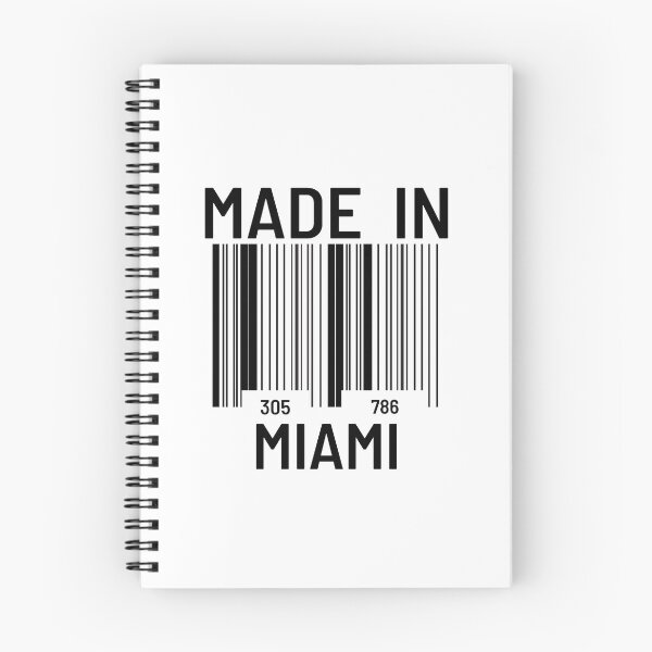 Item preview, MADE IN MIAMI BARCODE designed and sold by unclejab.