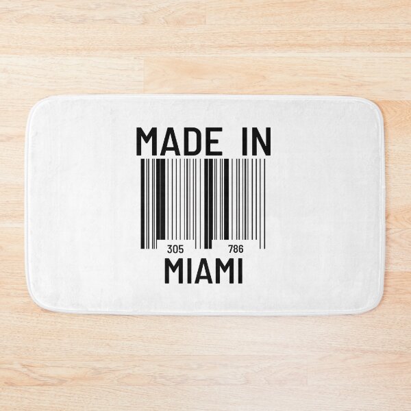 Item preview, MADE IN MIAMI BARCODE designed and sold by unclejab.