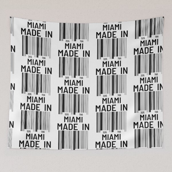 Item preview, MADE IN MIAMI BARCODE designed and sold by unclejab.