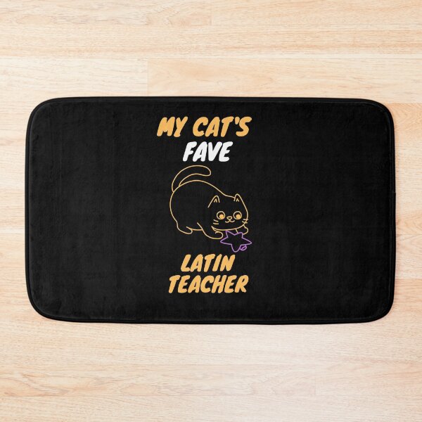 Item preview, My cat's fave latin teacher designed and sold by SnowballStep.