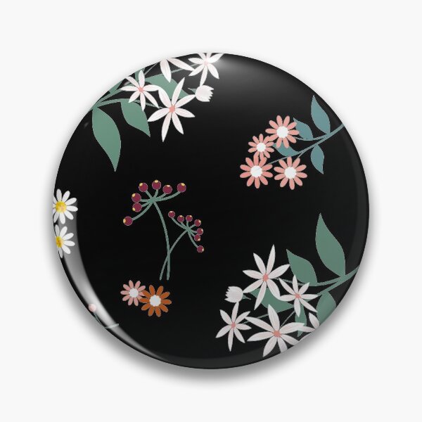 Item preview, modern minimalist floral , clorful flowers , pattern of flowers designed and sold by doitwithlove.