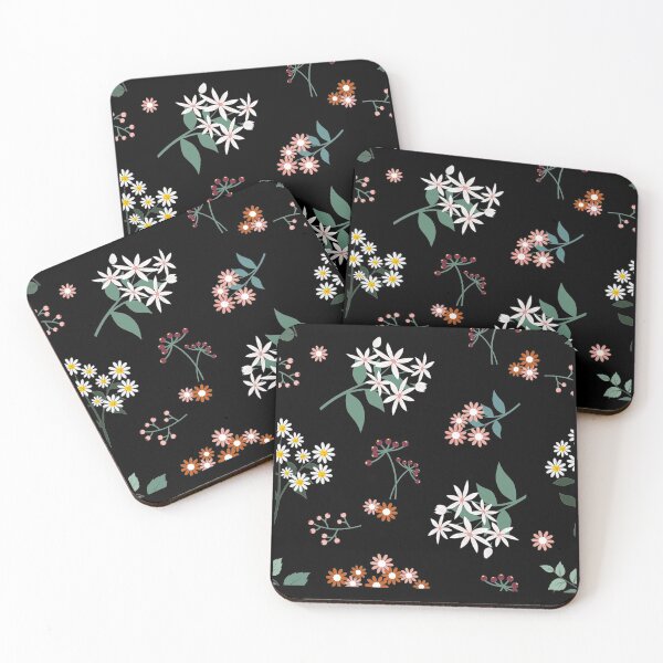 Item preview, modern minimalist floral , clorful flowers , pattern of flowers designed and sold by doitwithlove.