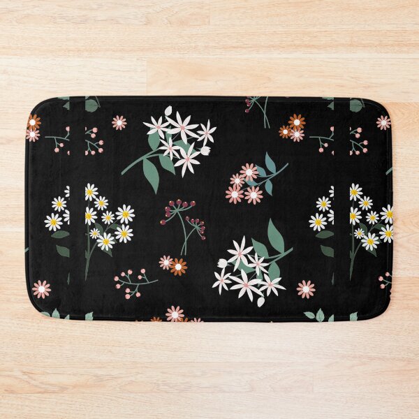 Item preview, modern minimalist floral , clorful flowers , pattern of flowers designed and sold by doitwithlove.