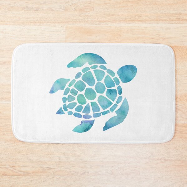 Item preview, Blue Turtle Watercolor Sticker designed and sold by stickertopic.