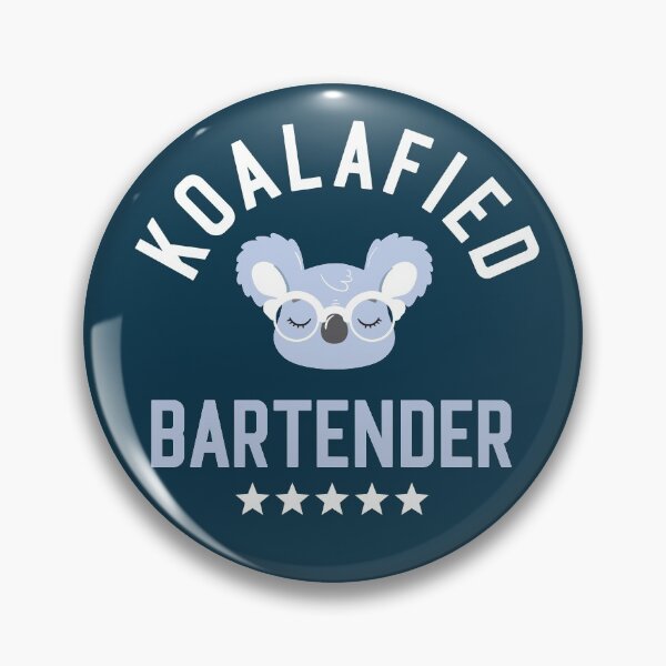 Item preview, Koalafied Bartender - Funny Gift Idea for Bartenders designed and sold by betternotes.