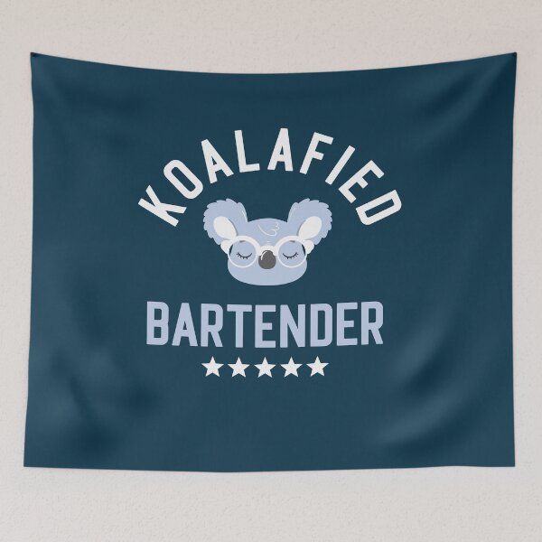 Item preview, Koalafied Bartender - Funny Gift Idea for Bartenders designed and sold by betternotes.