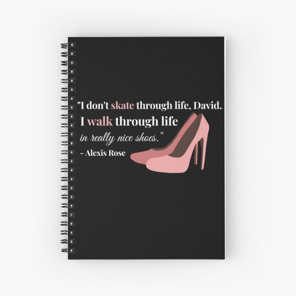 Item preview, Schitt's Creek Alexis "I dont skate through life" quote designed and sold by lewiskirby.