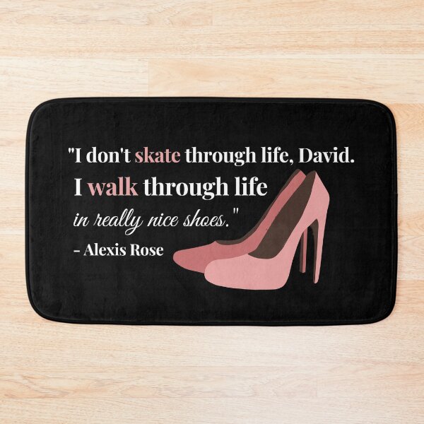 Item preview, Schitt's Creek Alexis "I dont skate through life" quote designed and sold by lewiskirby.