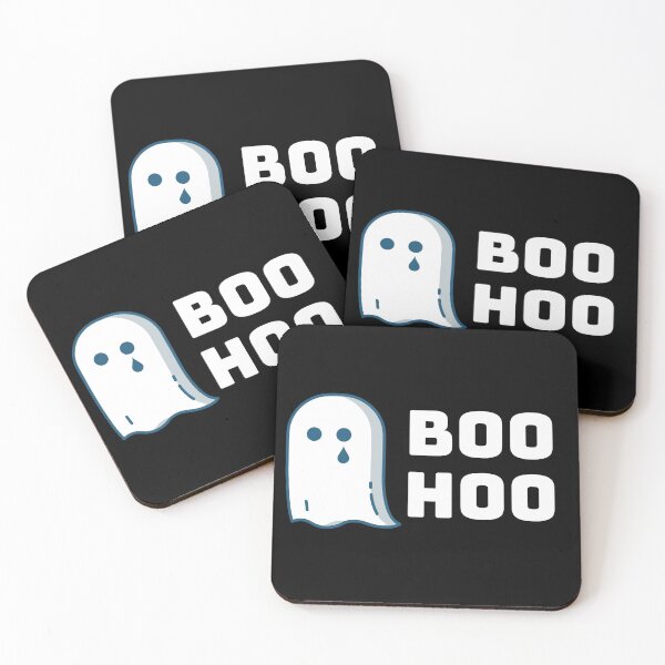 Item preview, Boo Hoo Ghost | Funny Sad Halloween Design designed and sold by rachelchxn.