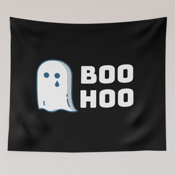 Item preview, Boo Hoo Ghost | Funny Sad Halloween Design designed and sold by rachelchxn.