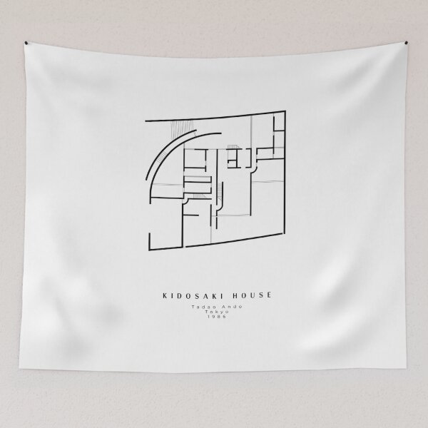 Item preview, Kidosaki House - Tadao Ando - Tokyo Japan Floorplan Architecture  designed and sold by JustinErnesto.