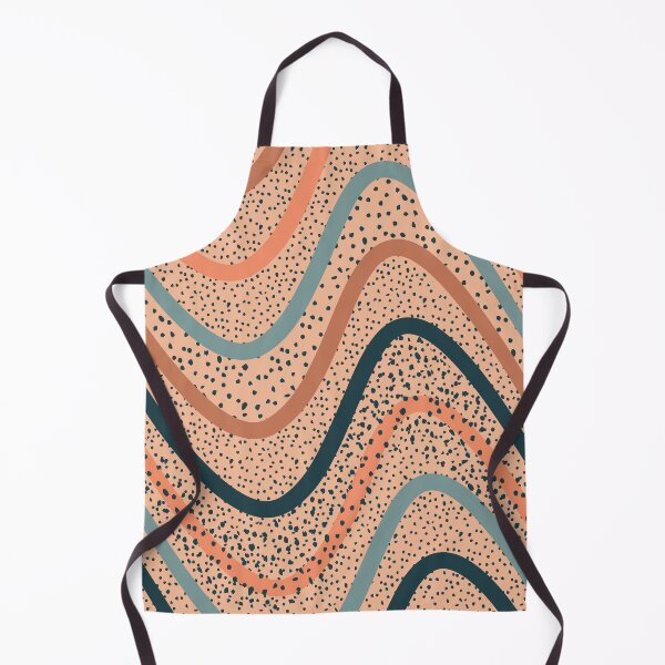 Item preview, Abstract Coral Peach Dots designed and sold by technicolorable_art.