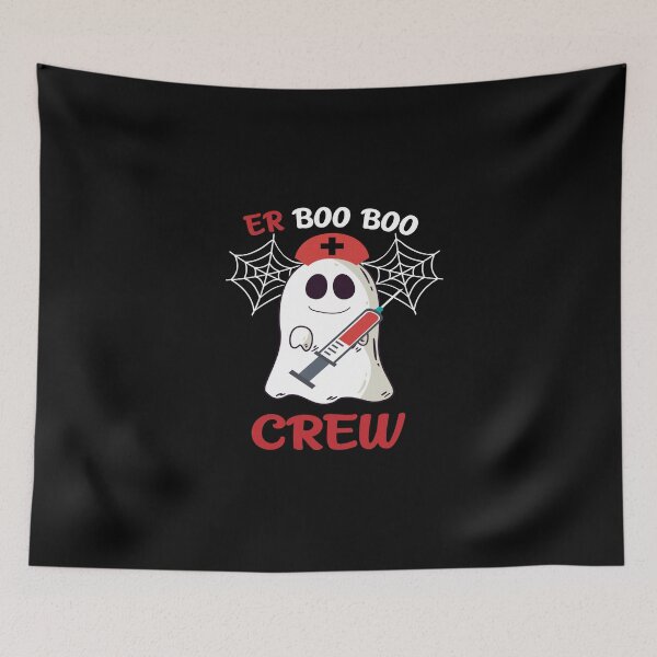 Item preview, Er Boo Boo Crew Funny halloween nurse costume designed and sold by RedJazz.