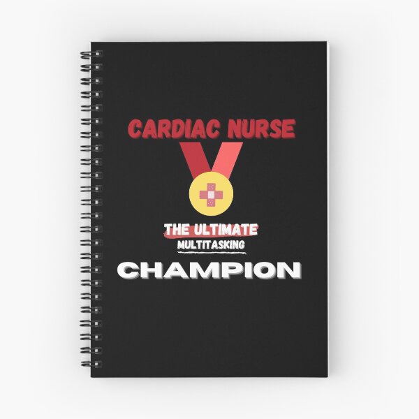 Item preview, Funny Cardiac Nurse Multitasking Champion designed and sold by Gifty-Designs.