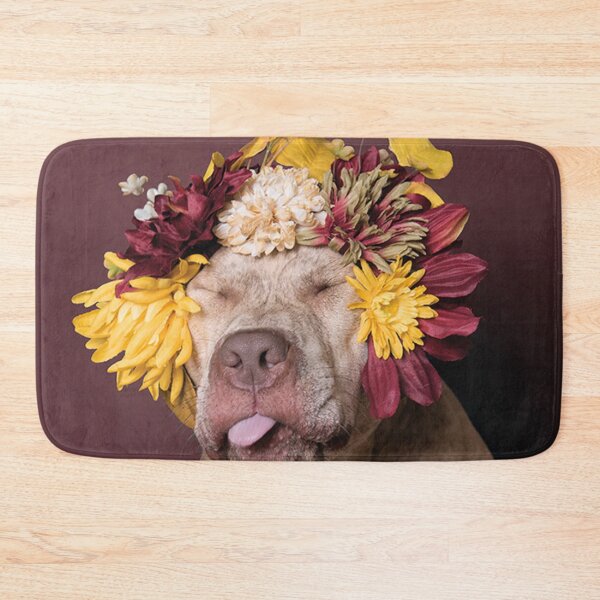 Item preview, PITBULL IN FLOWERS designed and sold by NakotaRobina.
