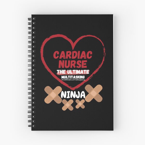 Item preview, Funny Cardiac Nurse Multitasking Ninja designed and sold by Gifty-Designs.