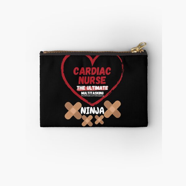 Item preview, Funny Cardiac Nurse Multitasking Ninja designed and sold by Gifty-Designs.