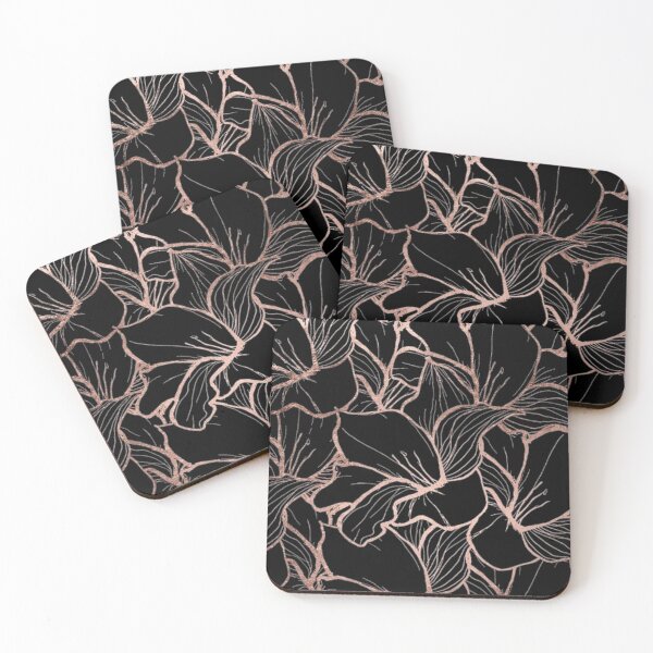 Item preview, modern minimalist floral , clorful flowers , pattern of flowers designed and sold by doitwithlove.
