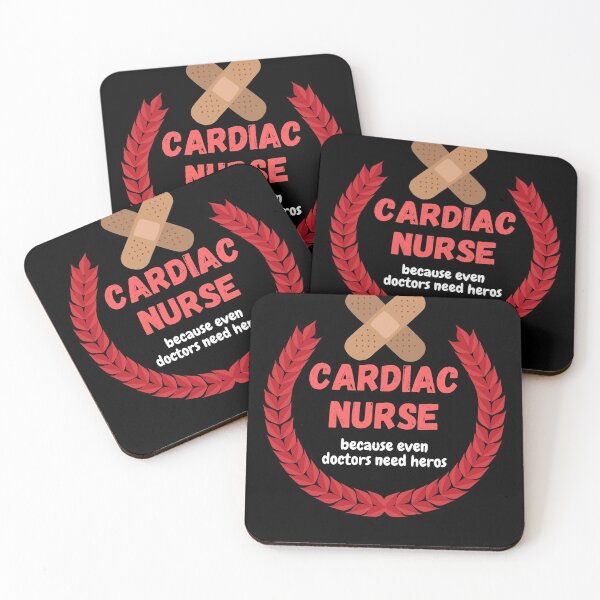Item preview, Funny Cardiac Nurse Because Even Doctors Need Heroes designed and sold by Gifty-Designs.