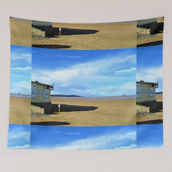 Item preview, Weston-Super-Mare Sea, Sky and Shop (with shadows) designed and sold by realdorypanda.
