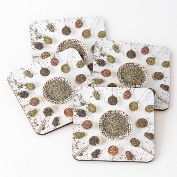 Item preview, Set of tea on the vintage silverware spoons, various of tea	 designed and sold by Taidundua.