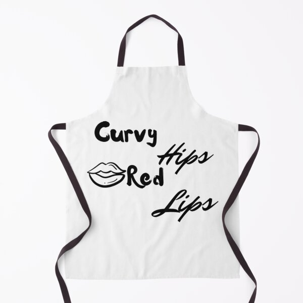 Item preview, Curvy hips red lips shirts | mugs | notebooks | hoodies designed and sold by EasyStreet Fashion.