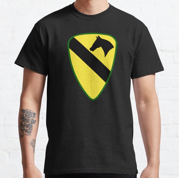 US MILITARY. 1st Cavalry Division SHOULDER SLEEVE INSIGNIA. Classic T-Shirt