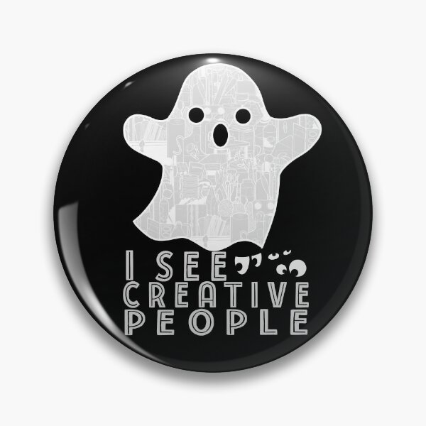 Item preview, I See Creative People Ghost Art Supply  designed and sold by thecraftace.