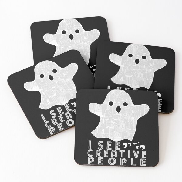 Item preview, I See Creative People Ghost Art Supply  designed and sold by thecraftace.
