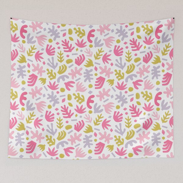 Aperçu de l'œuvre Découpes de papier Matisse // Candy Botanics créée et vendue par The Wellington Boot.