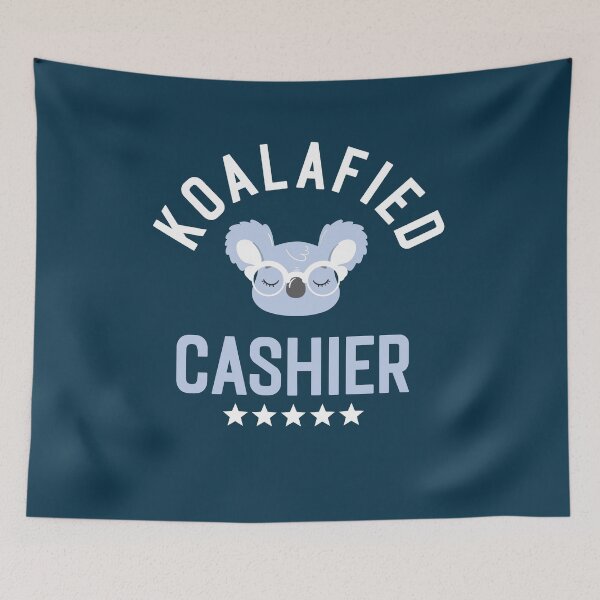 Item preview, Koalafied Cashier - Funny Gift Idea for Cashiers designed and sold by betternotes.