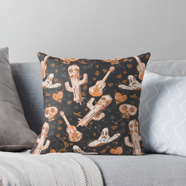 Aperçu de l'œuvre Día de Muertos motif halloween foncé créée et vendue par thisislaz.
