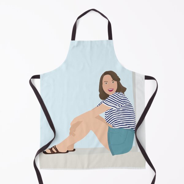Item preview, Girl on stripy t-shirt smiling designed and sold by Alora Days.