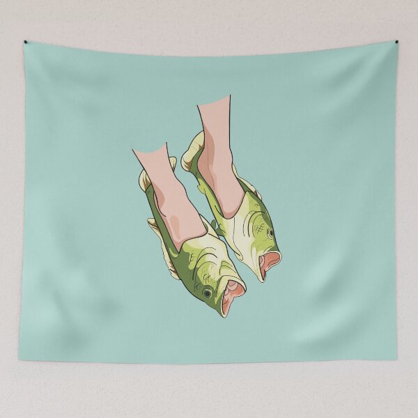 Item preview, Fish shoes designed and sold by Fruit-Tee.