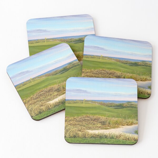 Dawn at The Ocean Course Coasters (Set of 4)