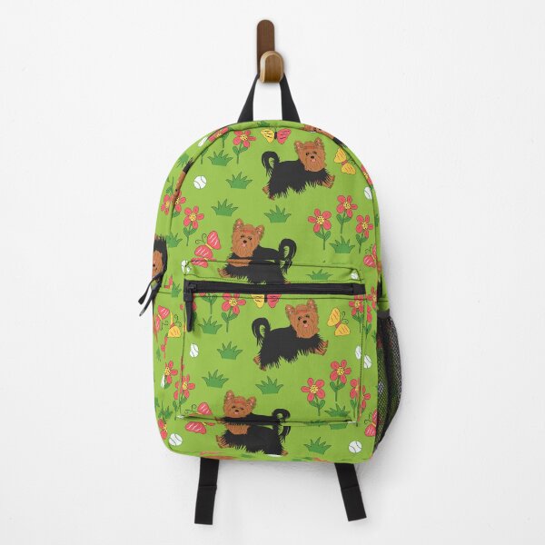 Item preview, Yorkshire Terrier and Flowers designed and sold by Lulupainting.