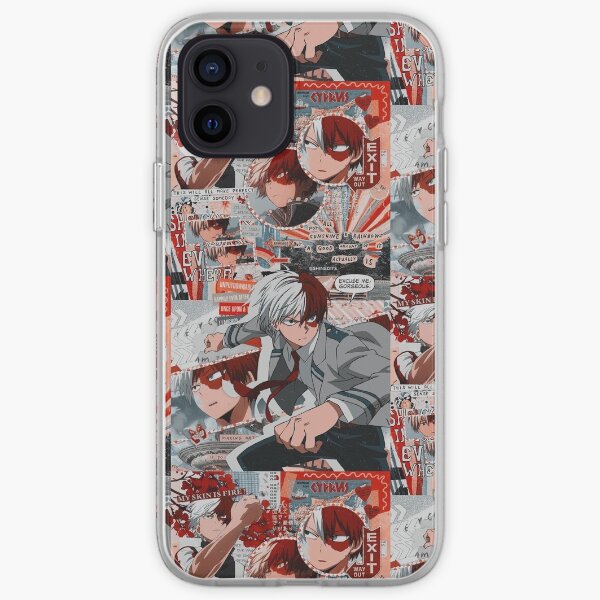 Shoto Todoroki-print 3 Coque souple iPhone