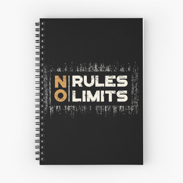 Item preview, No limits no rules badass attitude quote designed and sold by Sovik Goswami.