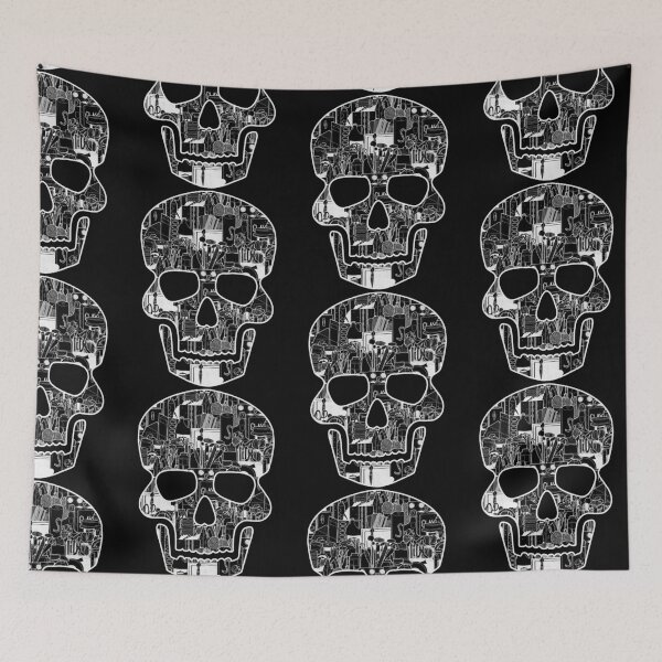Item preview, Skull Art Supply  designed and sold by thecraftace.