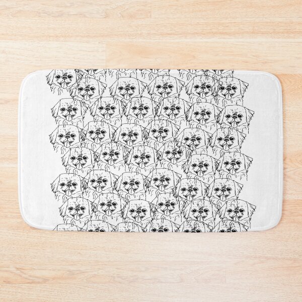 Item preview, pekingese dog pattern designed and sold by NinaBetterNot.