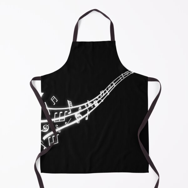 Item preview, Glowing Music Note Wave White designed and sold by Roy Store.