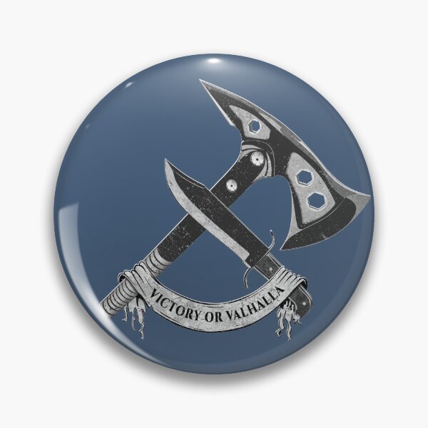 Item preview, VICTORY OR VALHALLA (black) designed and sold by Frenchie Fever.