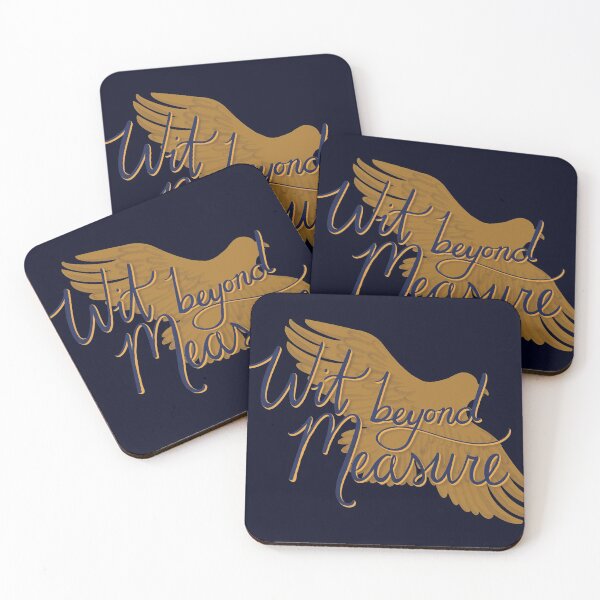 Item preview, Wit Beyond Measure, On Dark Blue designed and sold by Katie O'Shaughnessy.