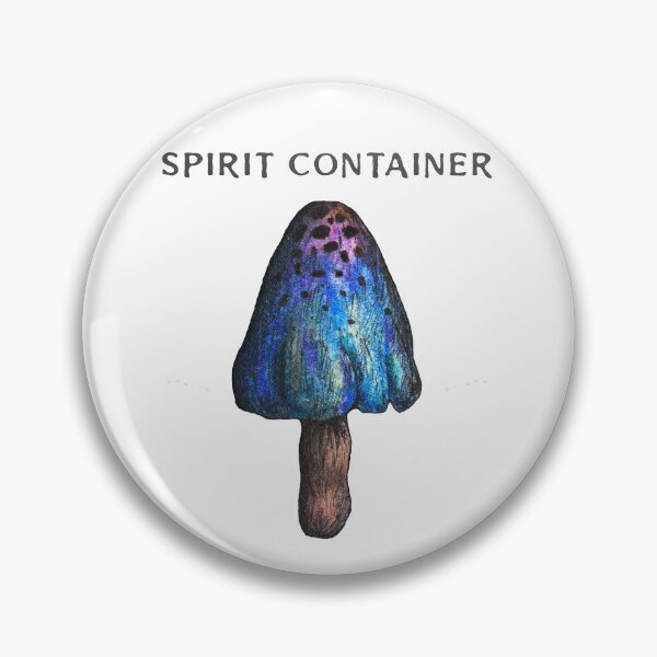 Item preview, blue mushroom  designed and sold by spiritual-tee.