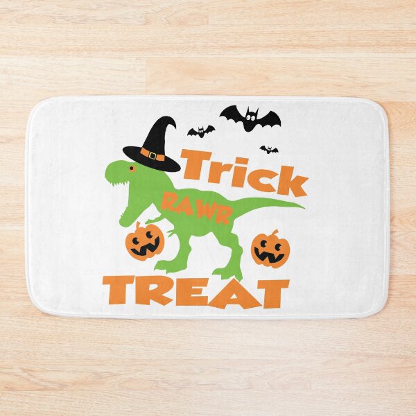 Item preview, Trick Rawr Treat Halloween Dinosaur T Rex mom boys designed and sold by MousaObaid.