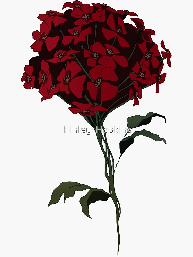 "Vida Flower The Promised Neverland" Sticker for Sale by FinleyHopkins