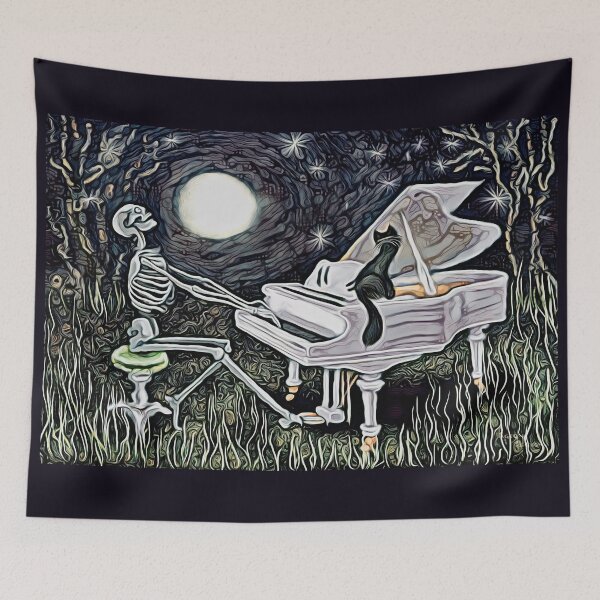 Item preview, MOONLIGHT SONATA abstract (Artist Cathy Chaton) designed and sold by x8gallery.