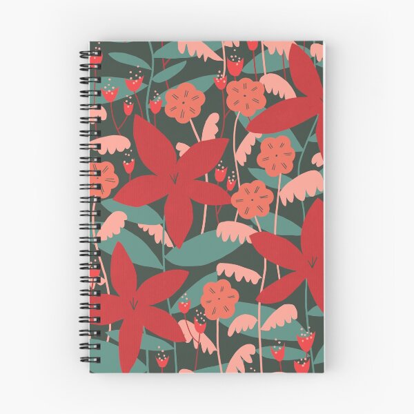 Item preview, Lovely holiday flower pattern with poinsettias designed and sold by PawlickinDog.