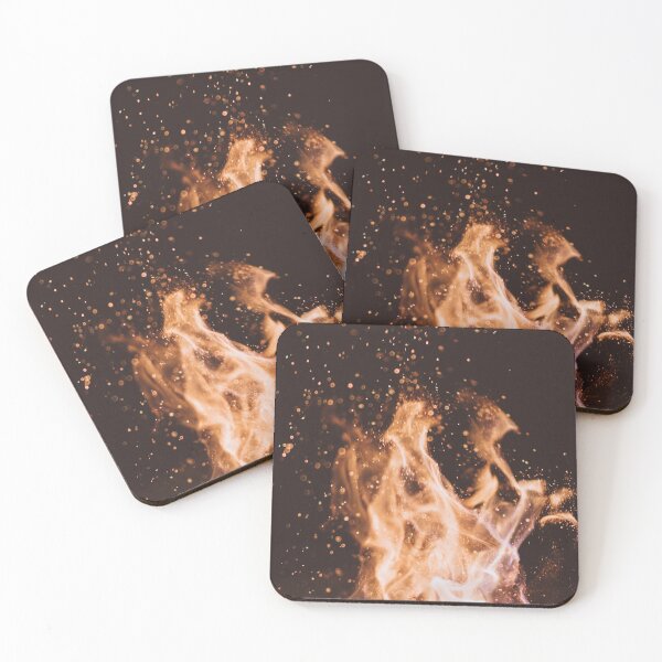 Item preview, Wood Fire Pit Photograph Texture designed and sold by IronyOnCotton.